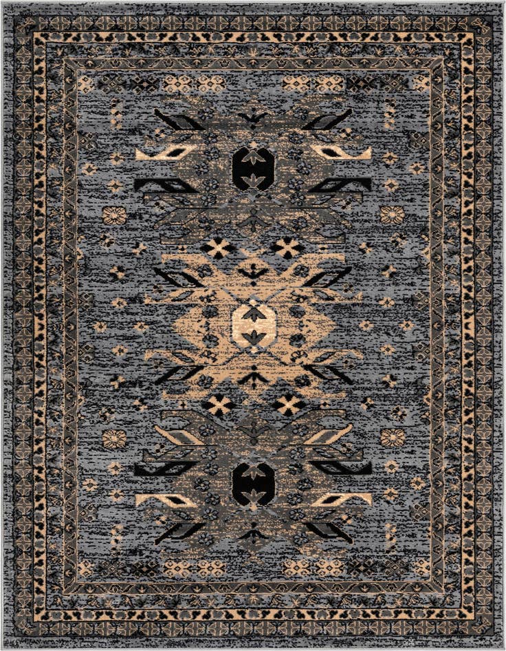 Detail image of 5' 3 x 8' Heris Rug