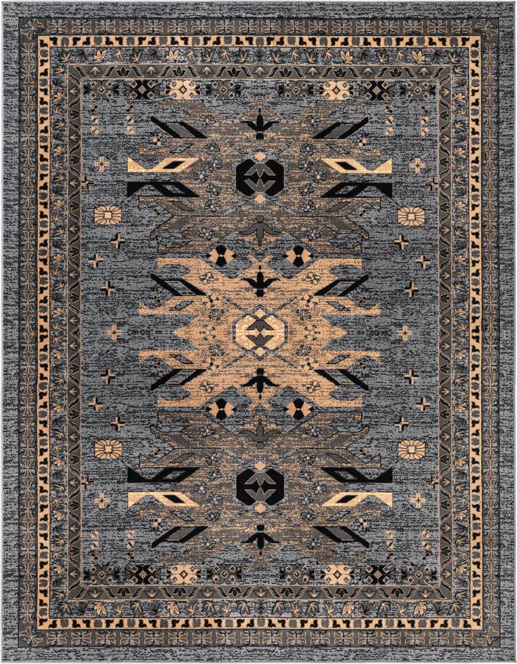 Detail image of 9' x 12' Heris Rug