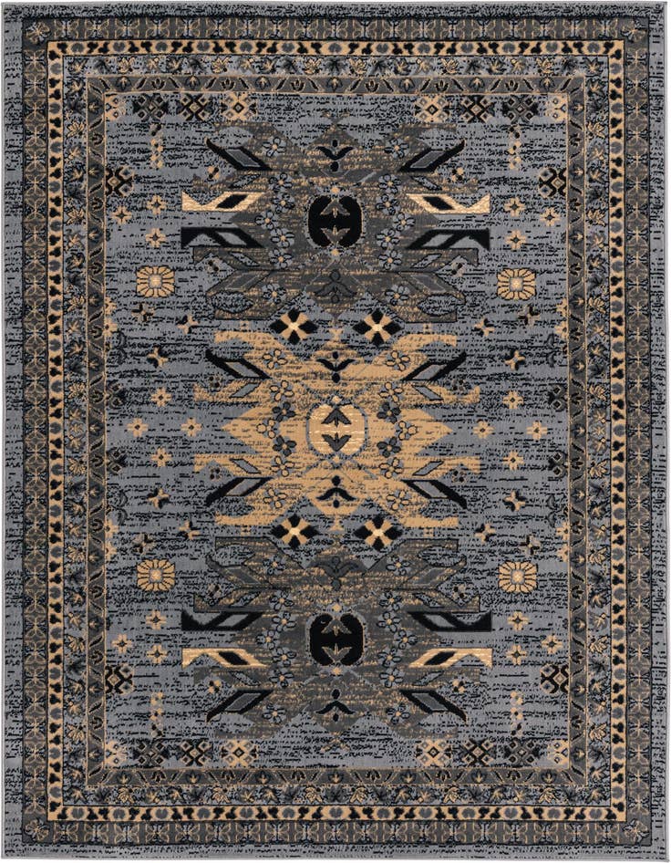 Detail image of 6' x 9' Heriz Design Rug