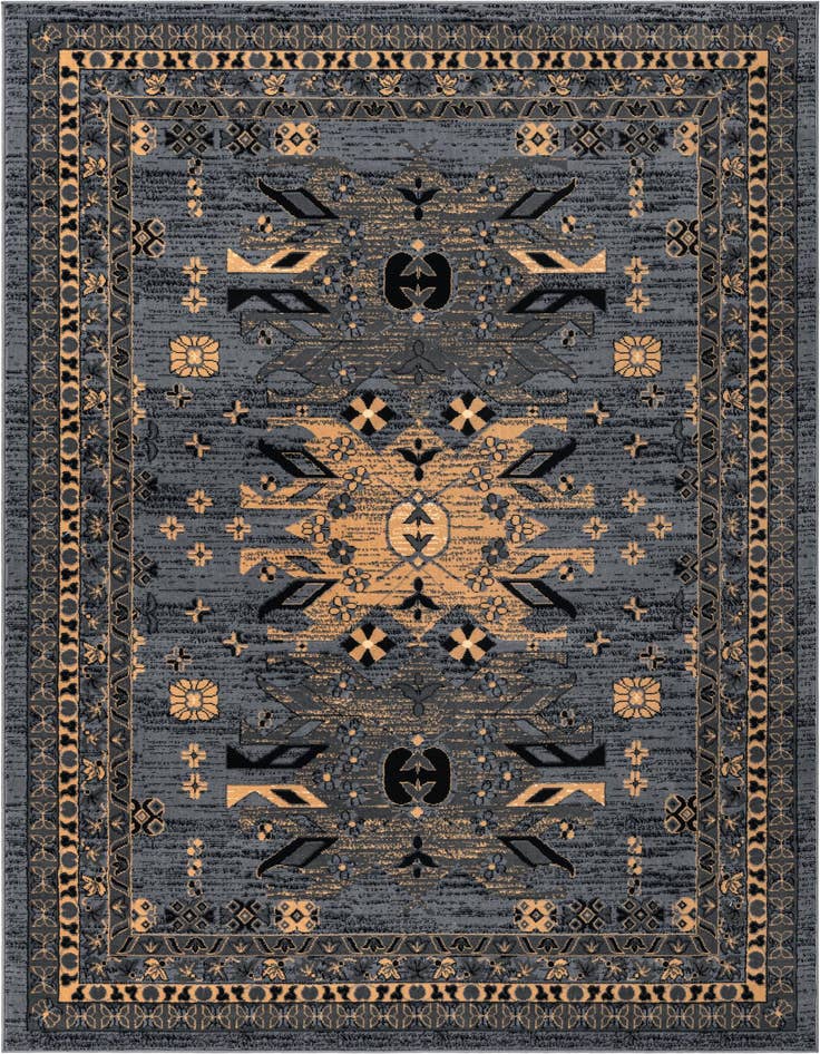 Detail image of 7' x 10' Heriz Design Rug