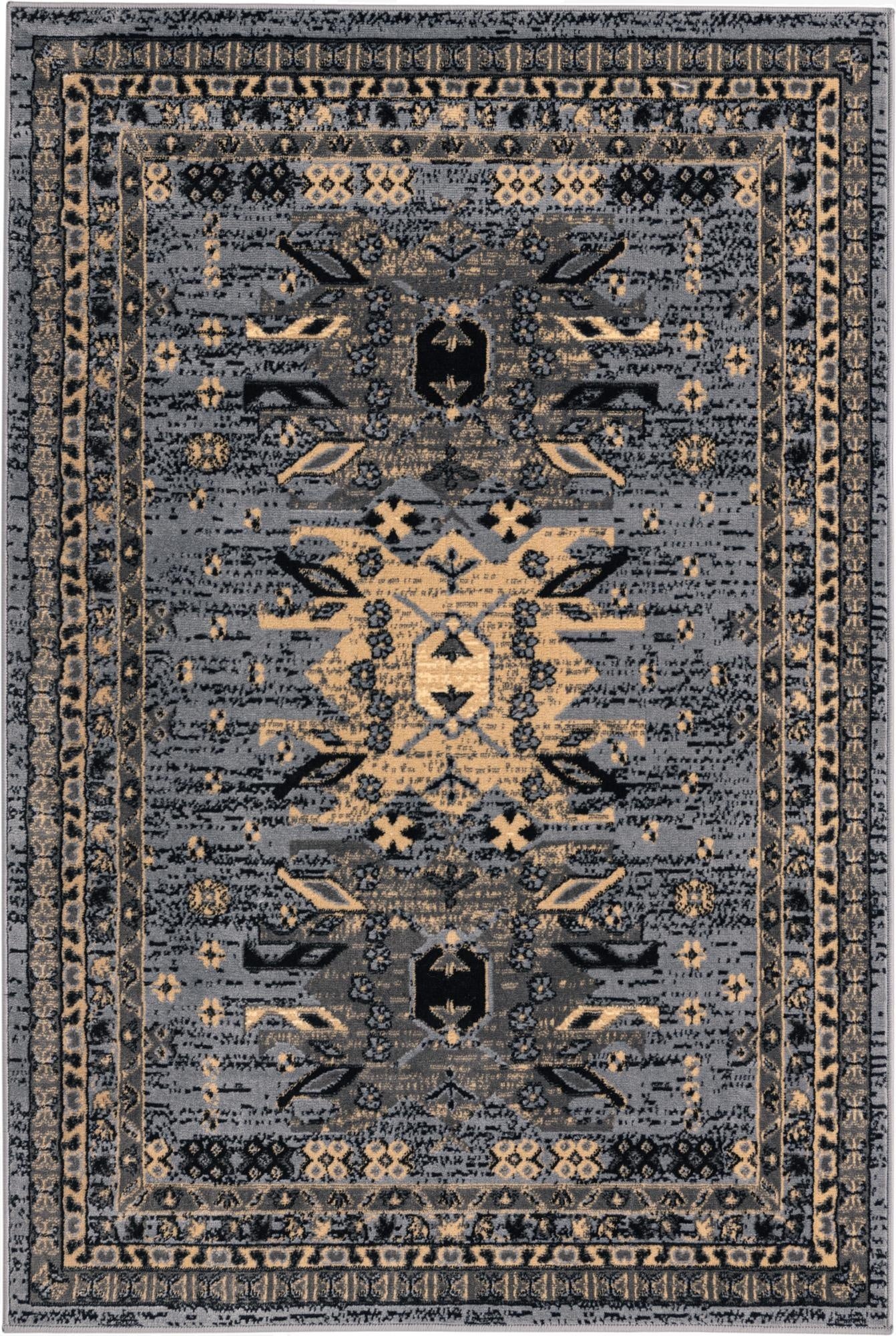 4' x 6' Heriz Design Rug