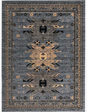 Gray Heriz Design Rug