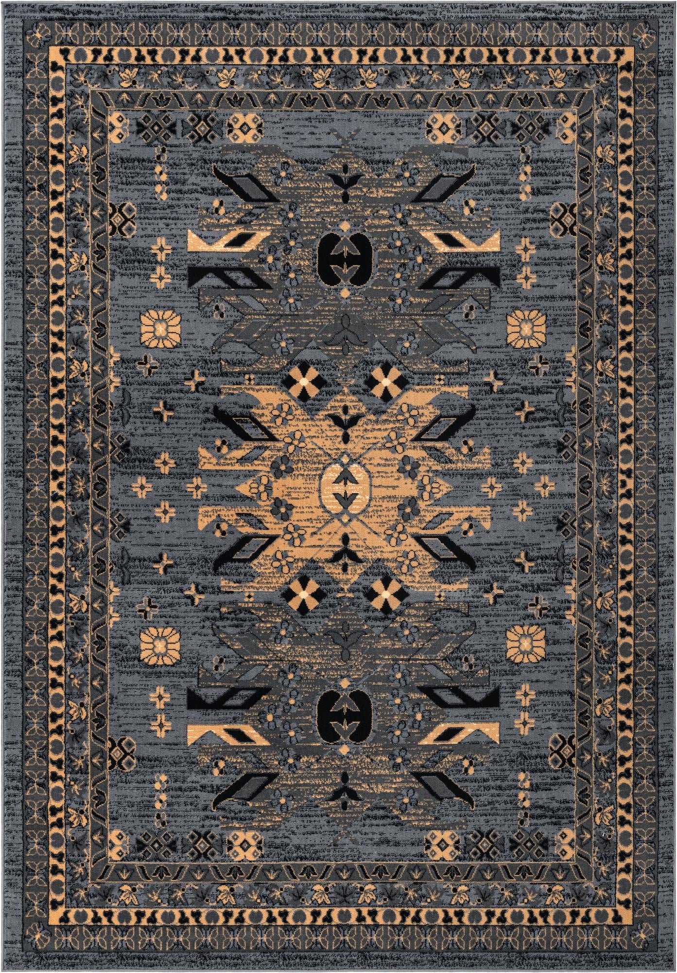 Primary image 7' x 10' Heriz Design Rug