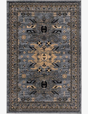 6' x 9' Heriz Design Rug