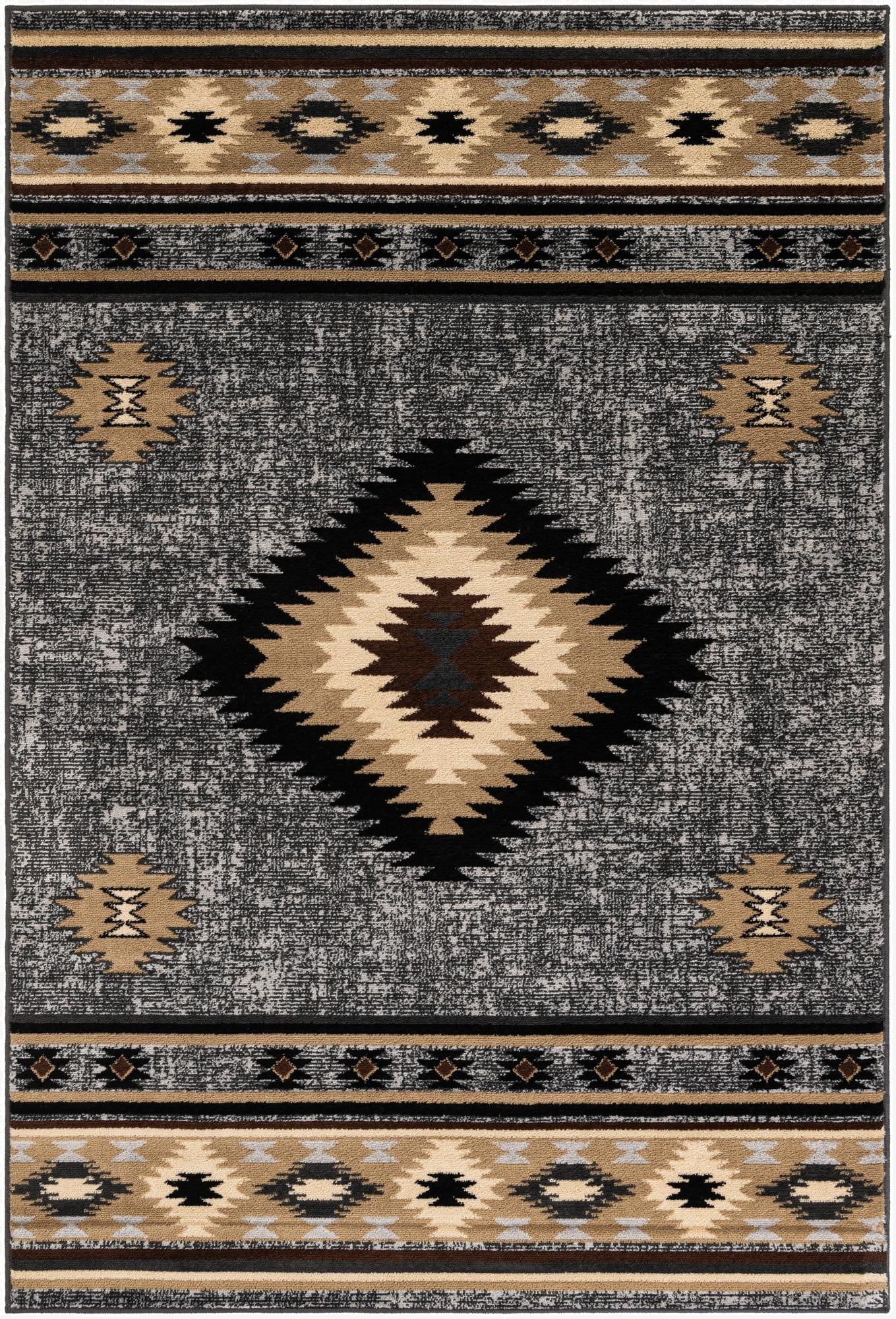5' 3 x 7' 8 Heriz Design Rug