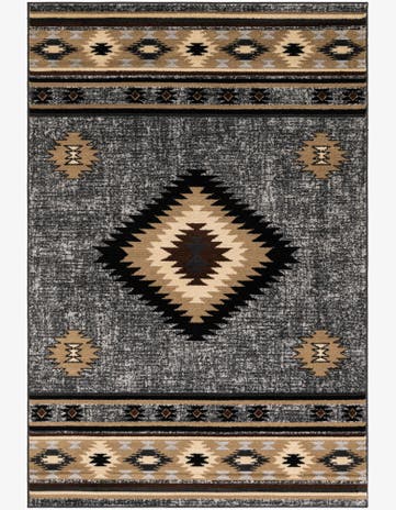 5' 3 x 7' 8 Heriz Design Rug