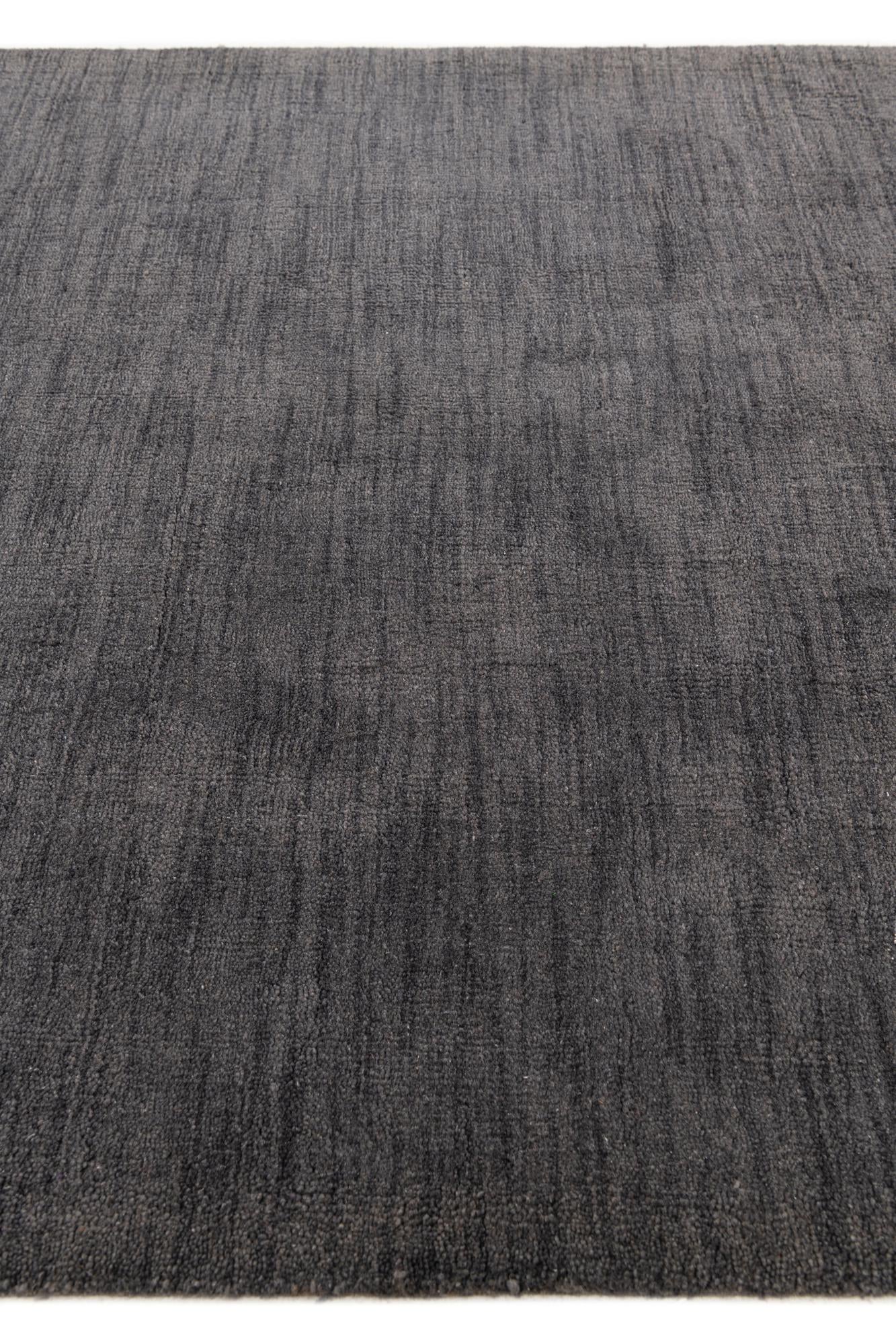 4' 5 x 5' 11 Indo Gabbeh Wool Rug