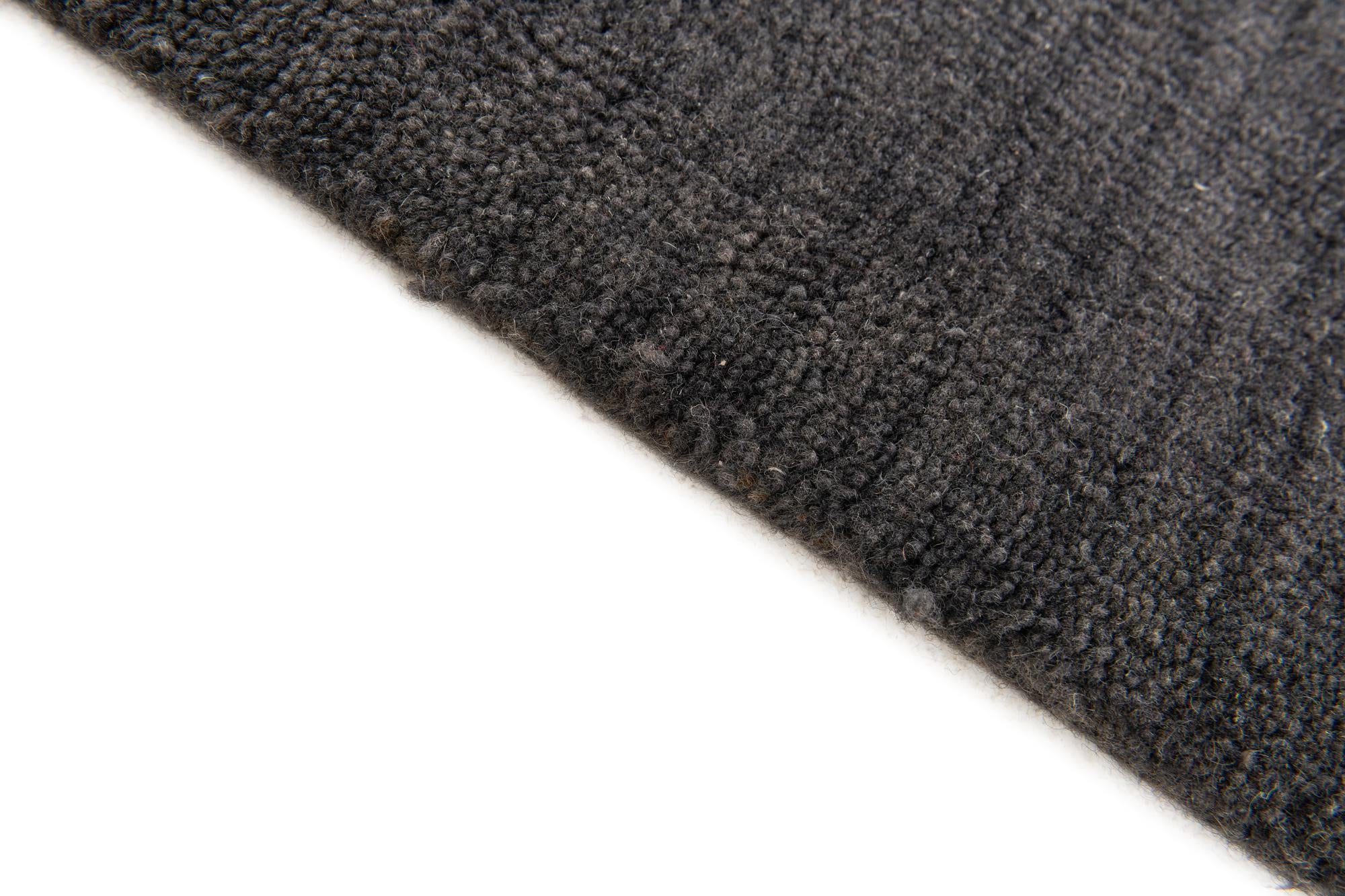 4' 5 x 5' 11 Indo Gabbeh Wool Rug