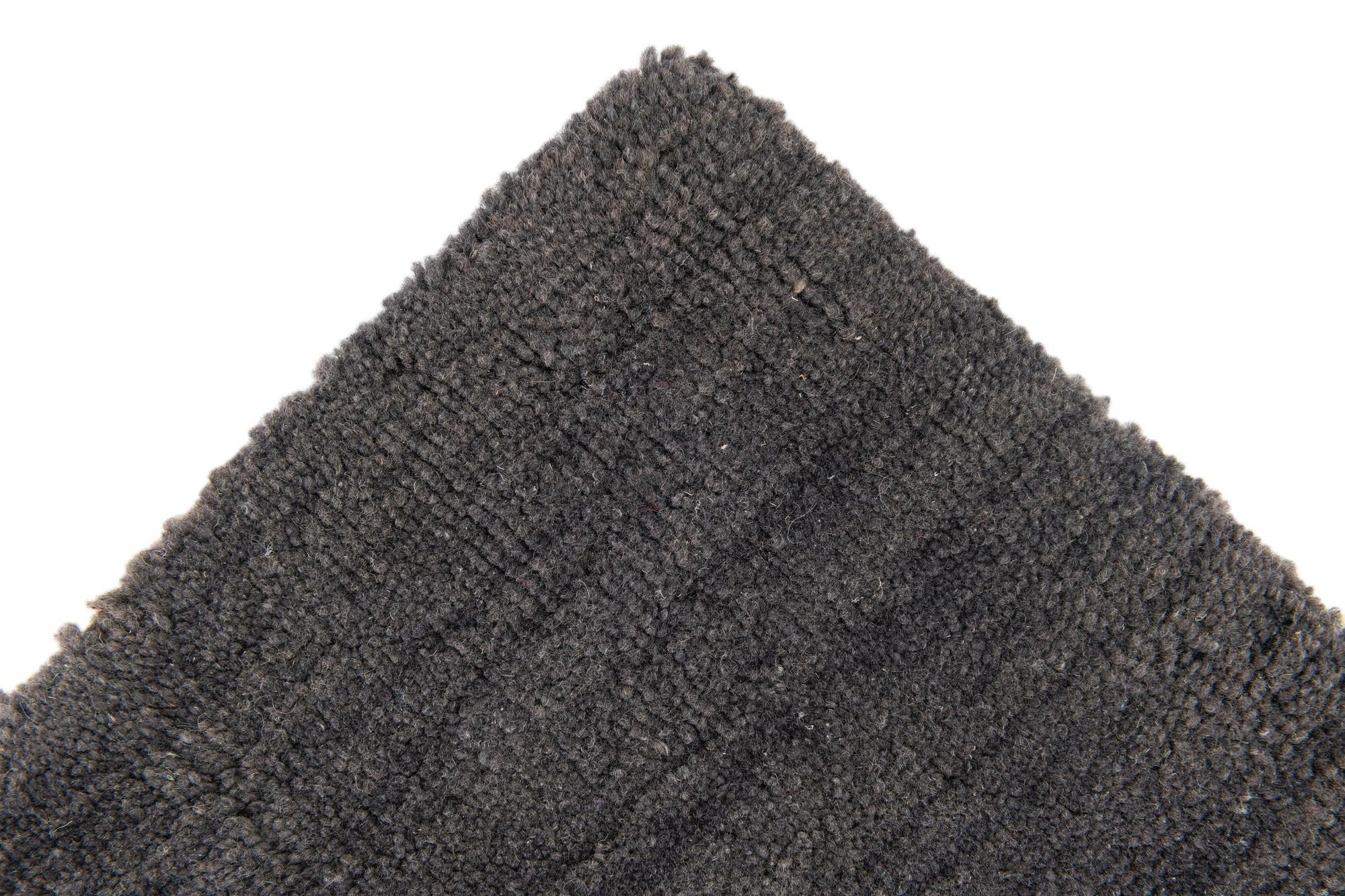 4' 5 x 5' 11 Indo Gabbeh Wool Rug