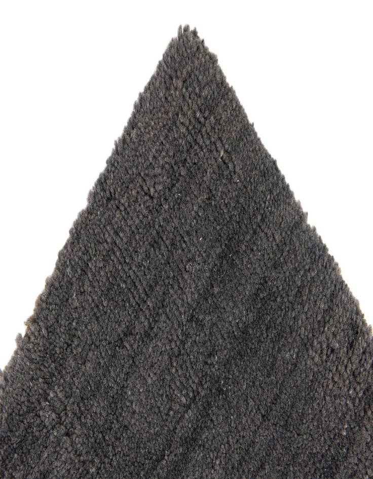 Detail image of 4' 5 x 5' 11 Indo Gabbeh Wool Rug