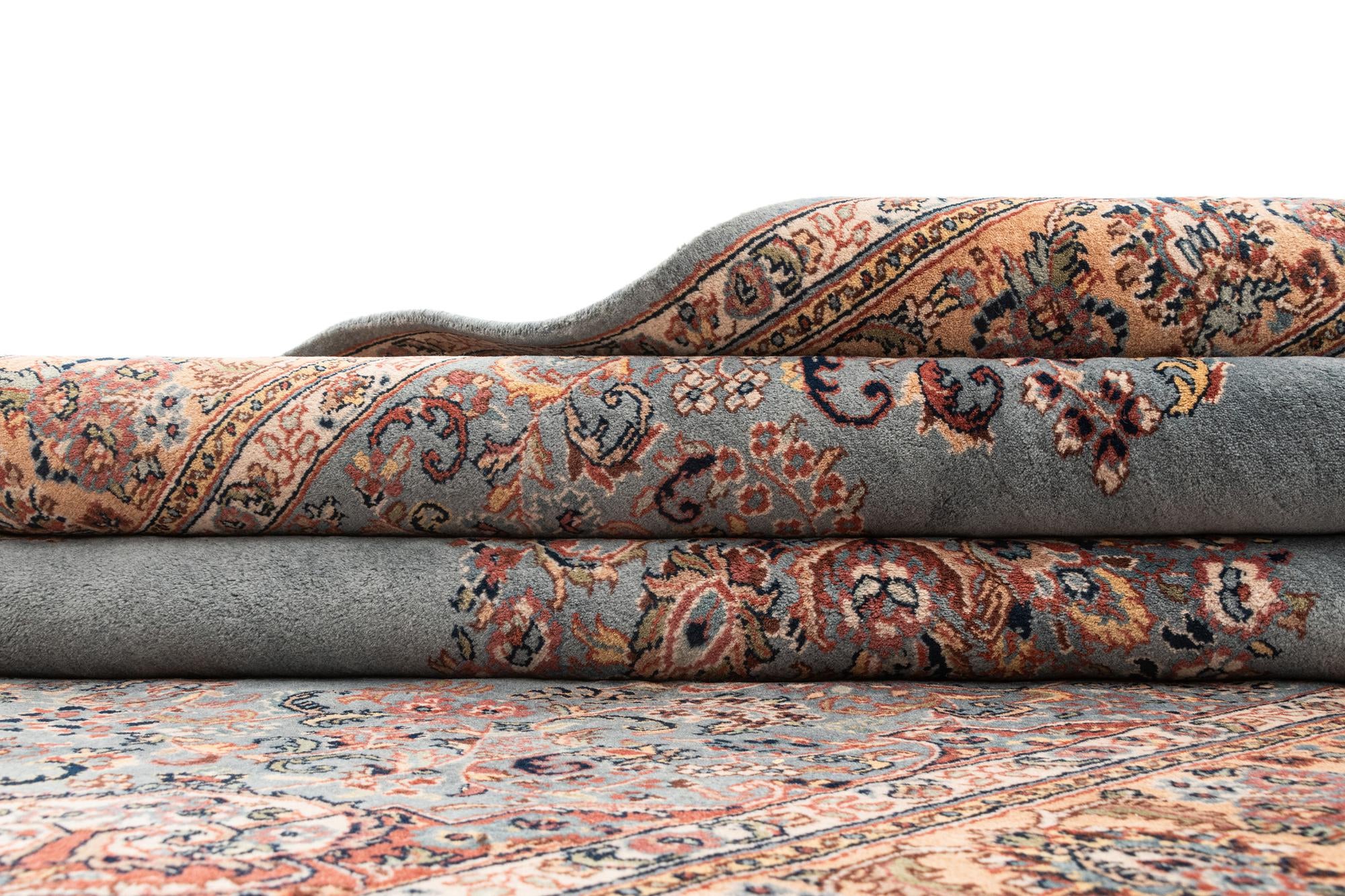 200cm x 295cm anudado a mano Isfahan Alfombra Lana