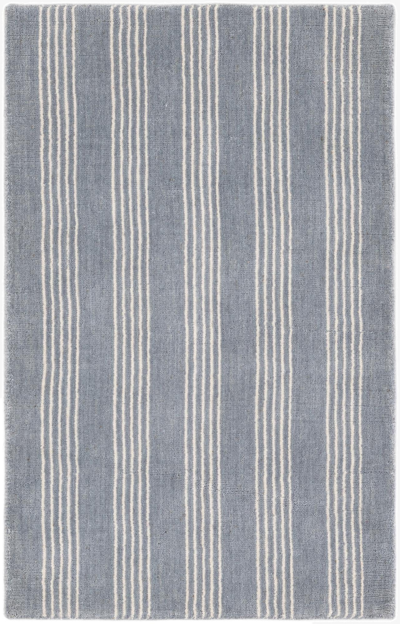 2' x 3' 3  Hand Woven Jill Zarin English Manor Wool Rug