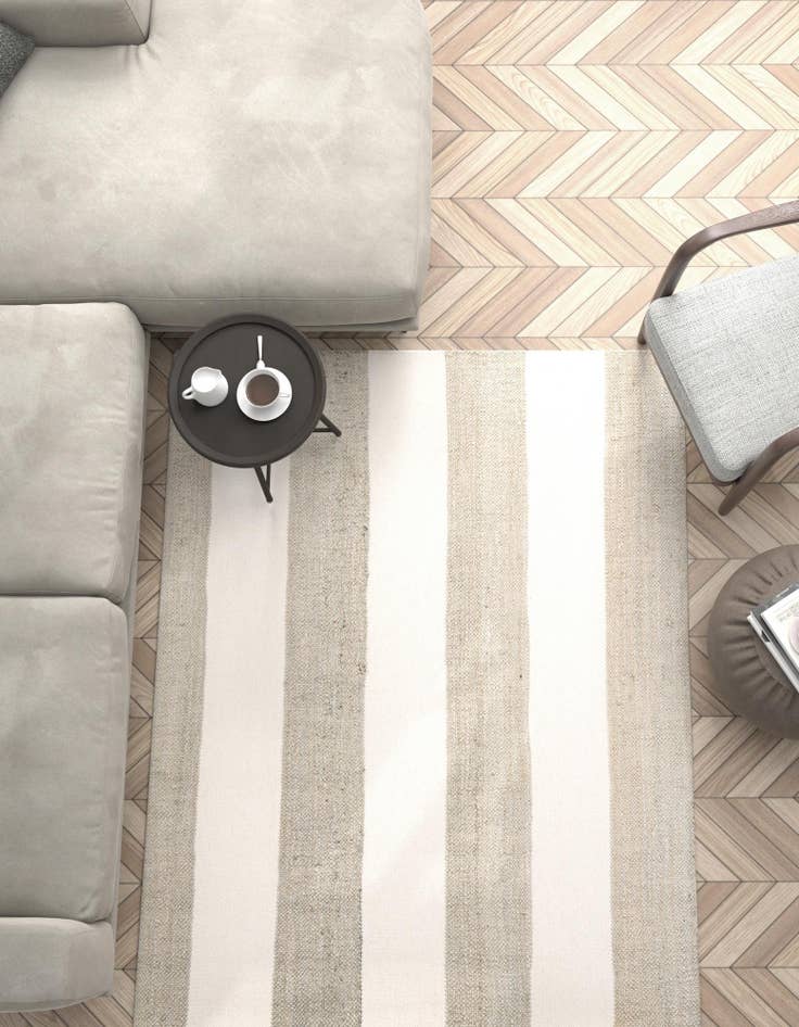 Detail image of 2' x 3' 1  Hand Woven Jill Zarin Hamptons Rug