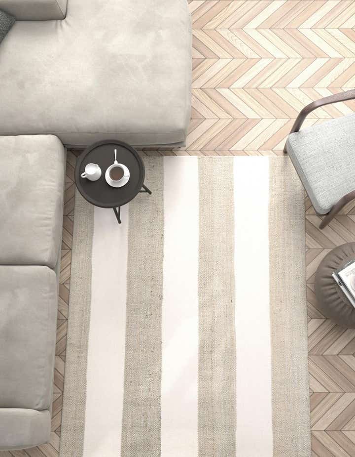 6' 1 x 9' Hand Woven Jill Zarin Hamptons Rug