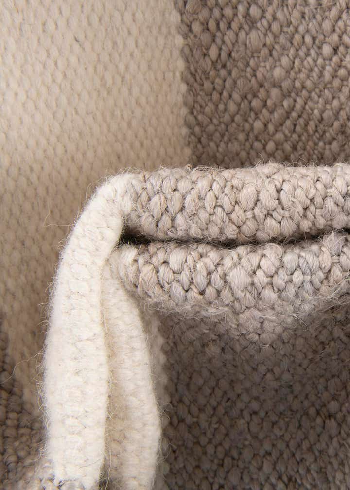 Custom Gray Hand Woven Jill Zarin Hamptons Rug