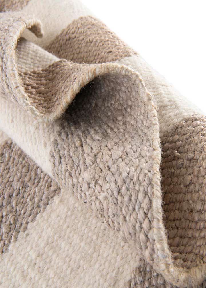 Custom Gray Hand Woven Jill Zarin Hamptons Rug