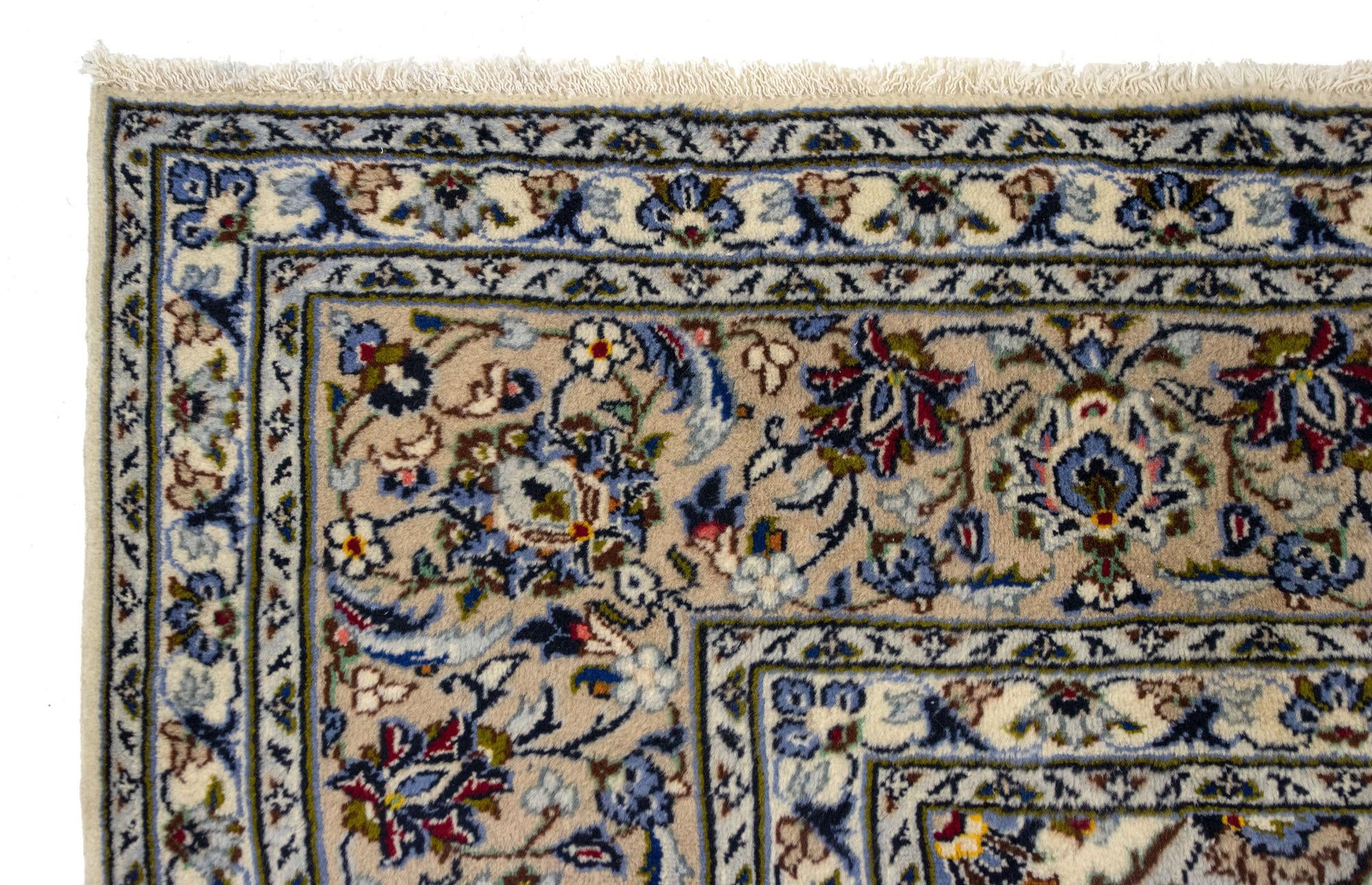 8' 4 x 11' 4 Hand Knotted Kashan Persian Rug