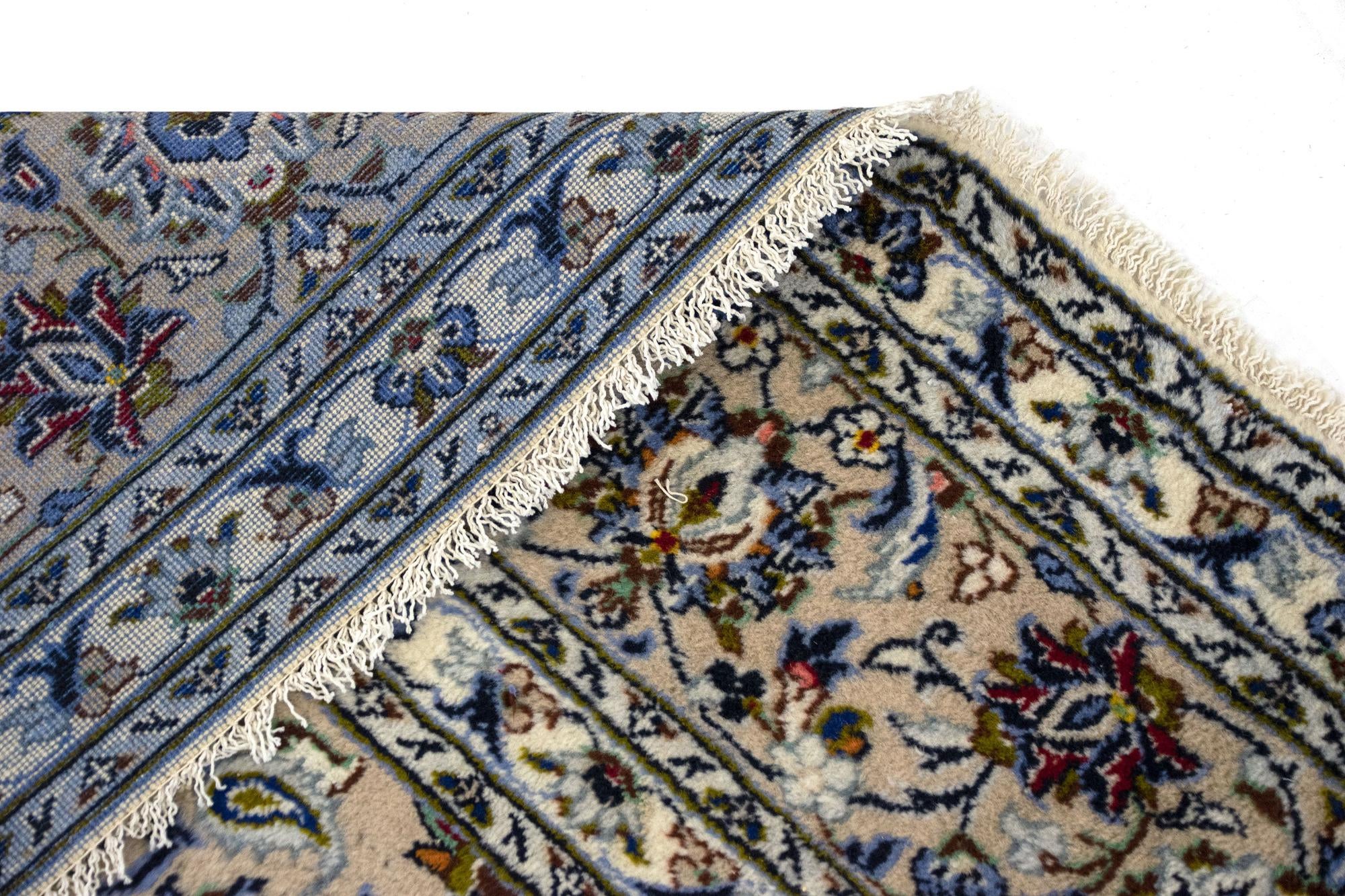 8' 4 x 11' 4 Hand Knotted Kashan Persian Rug