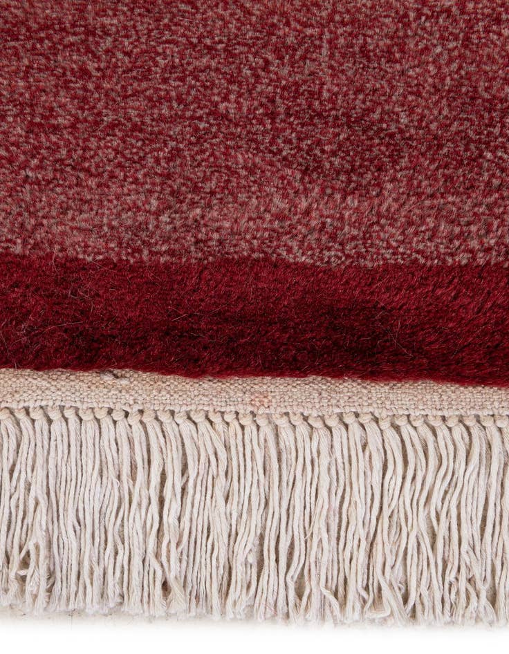 Detail image of 6' 3 x 9' 3 Hand Knotted Kashkuli Gabbeh Oriental Wool Rug