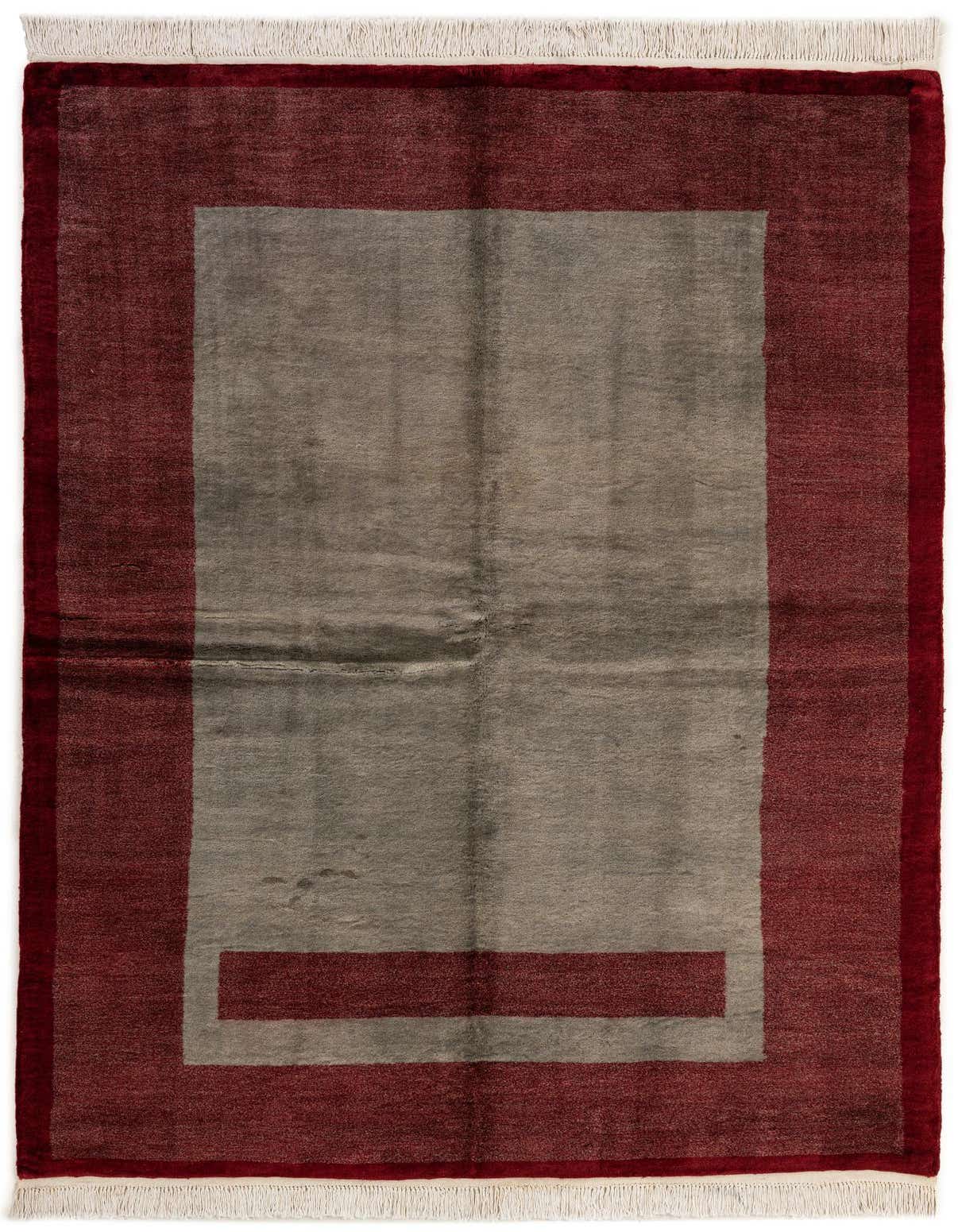 5' 4 x 8' 1 Hand Knotted Kashkuli Gabbeh Oriental Wool Rug