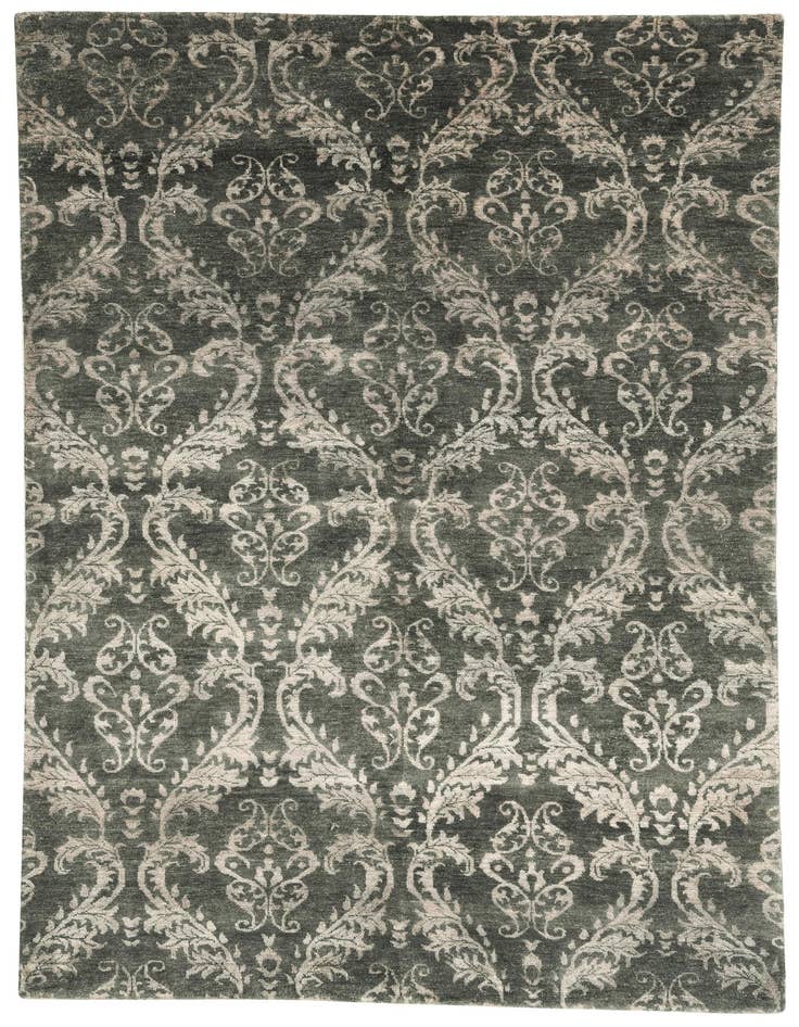 Detail image of 5' 7 x 8' 2 Hand Knotted Kashkuli Gabbeh Wool Rug