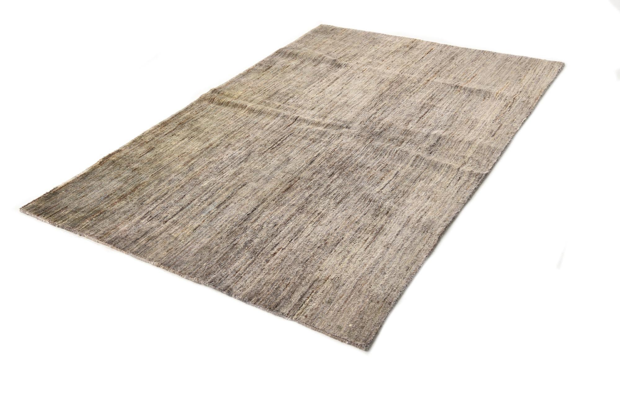 4' 4 x 6' 9 Hand Knotted Kashkuli Gabbeh Wool Rug