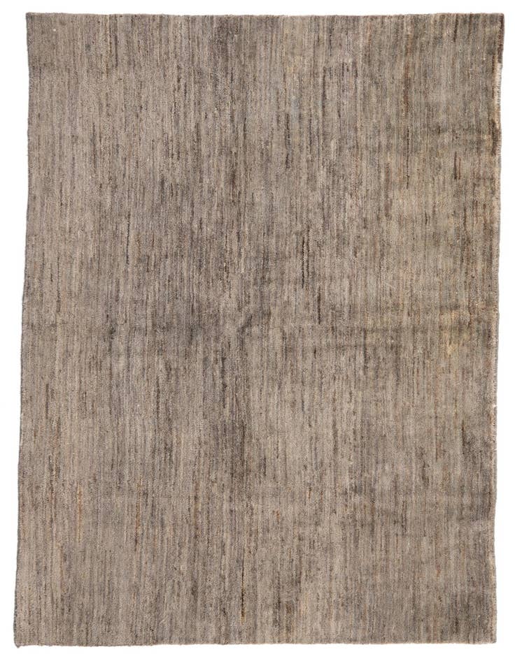 Detail image of 4' 4 x 6' 9 Hand Knotted Kashkuli Gabbeh Wool Rug