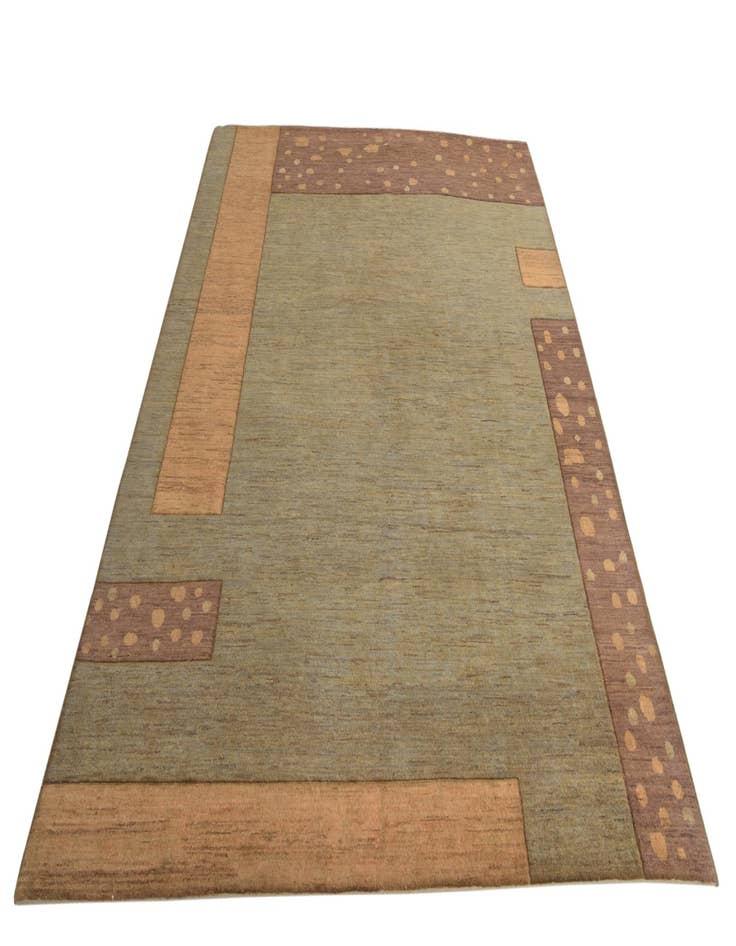 Detail image of 7' 2 x 9' 9 Hand Knotted Kashkuli Gabbeh Rug