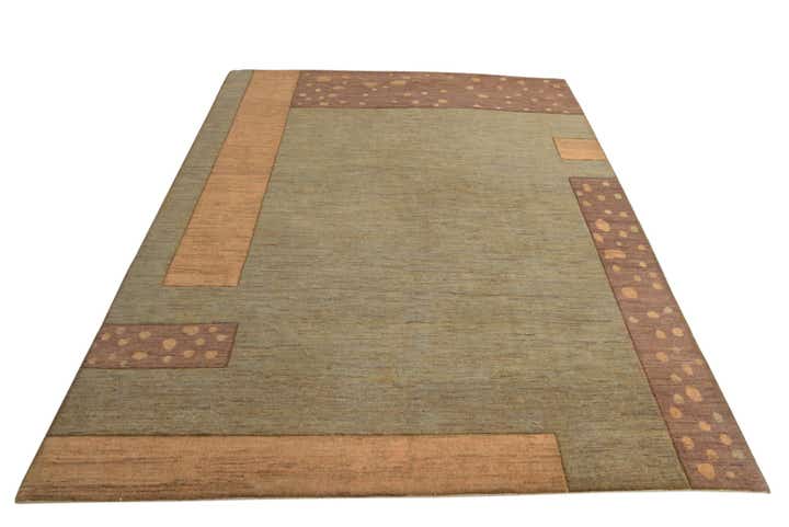7' 2 x 9' 9 Hand Knotted Kashkuli Gabbeh Rug