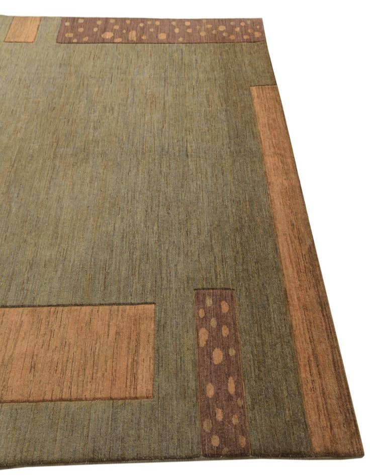 Detail image of 7' 2 x 9' 9 Hand Knotted Kashkuli Gabbeh Rug