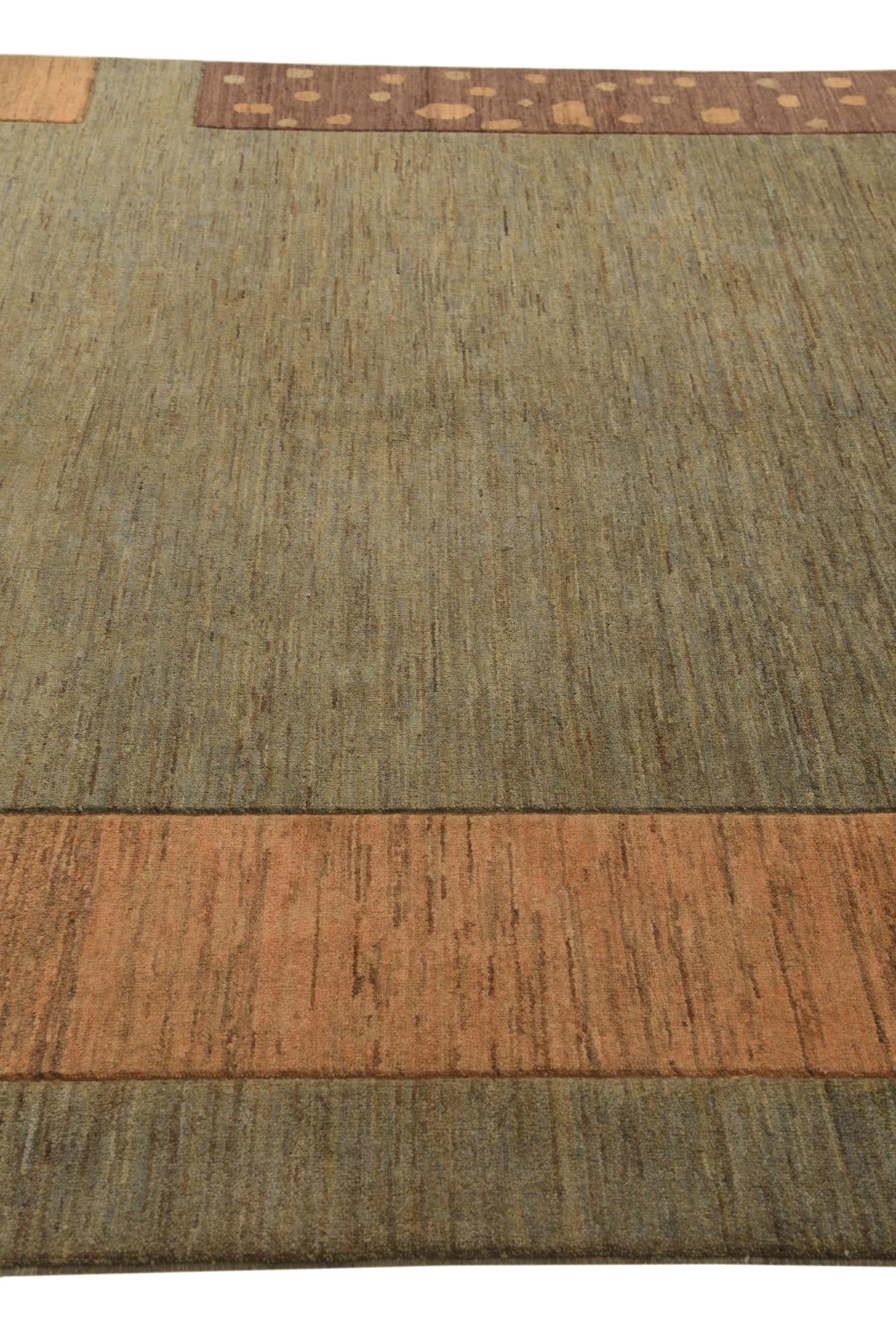 7' 2 x 9' 9 Hand Knotted Kashkuli Gabbeh Rug
