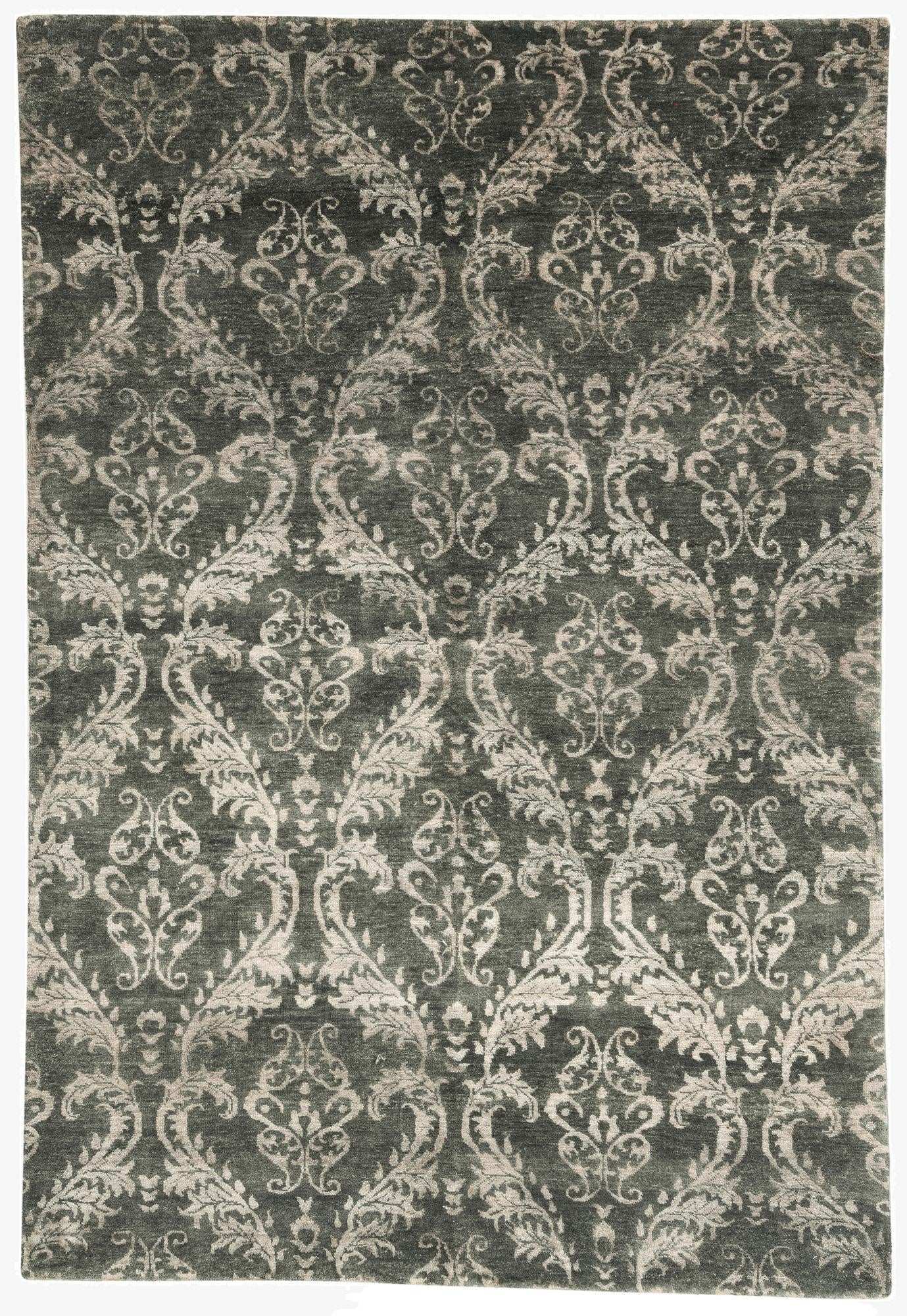 5' 7 x 8' 2  Hand Knotted Kashkuli Gabbeh Wool Rug