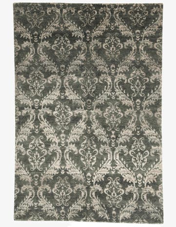 5' 7 x 8' 2 Hand Knotted Kashkuli Gabbeh Wool Rug