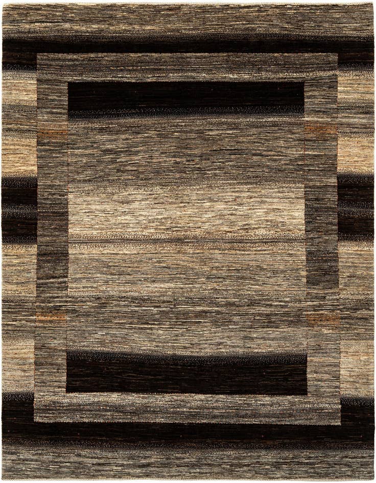 Detail image of 7' 1 x 9' 7 Hand Knotted Kashkuli Rug