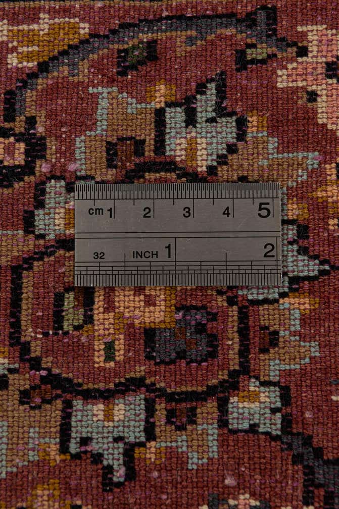 4' 2 x 6' 6 Hand Knotted Kashmir Oriental Wool Rug