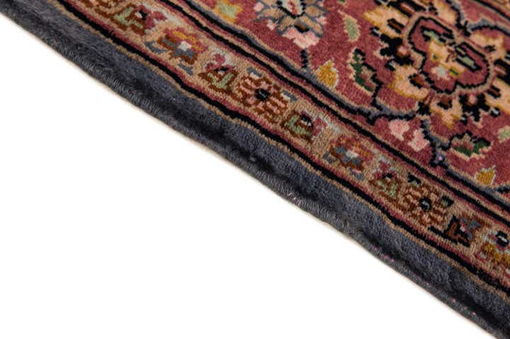 4' 2 x 6' 6 Hand Knotted Kashmir Oriental Wool Rug