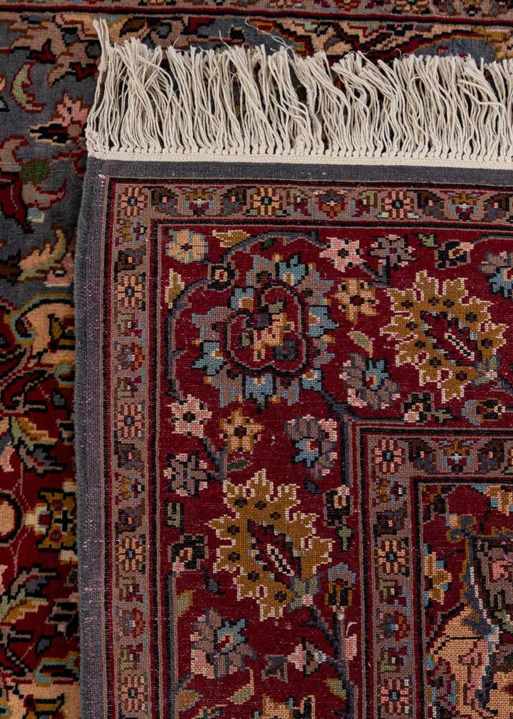 4' 1 x 6' 10 Hand Knotted Kashmir Wool Rug