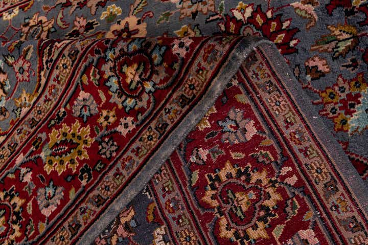 4' 1 x 6' 10 Hand Knotted Kashmir Wool Rug