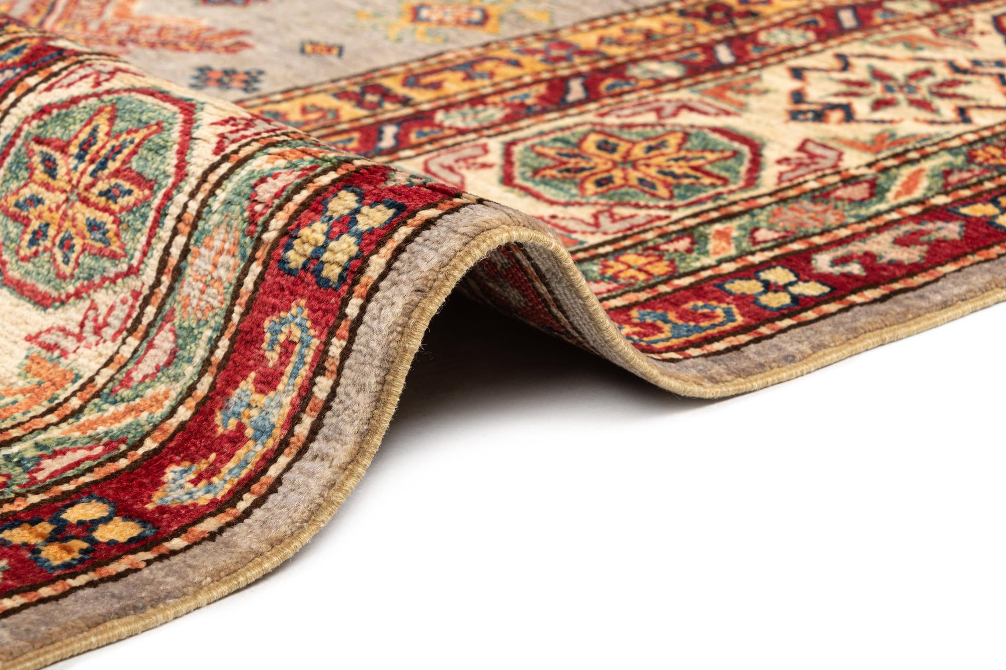 6' 9 x 9' 11 Kazak Wool Rug