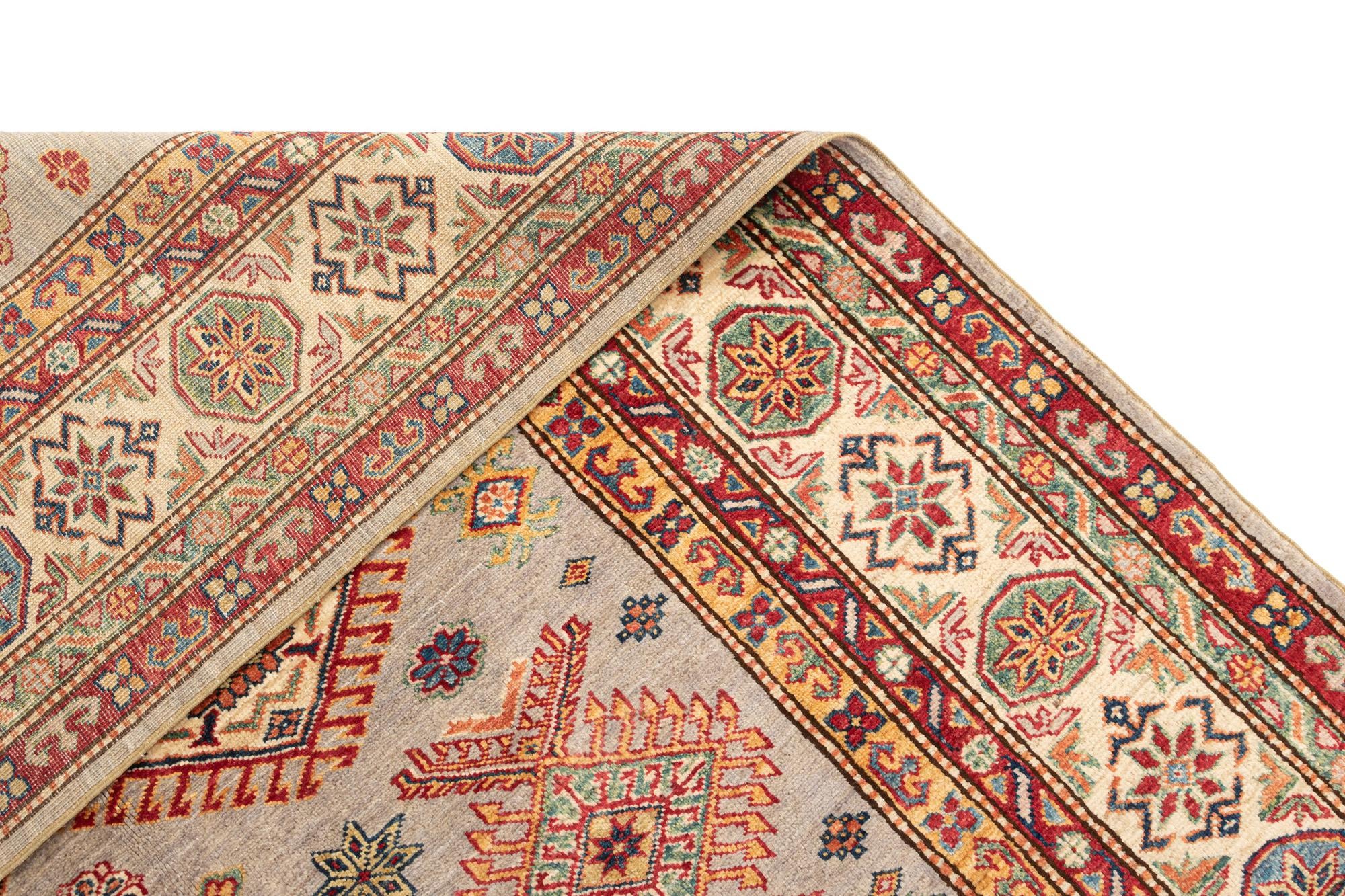 6' 9 x 9' 11 Kazak Wool Rug