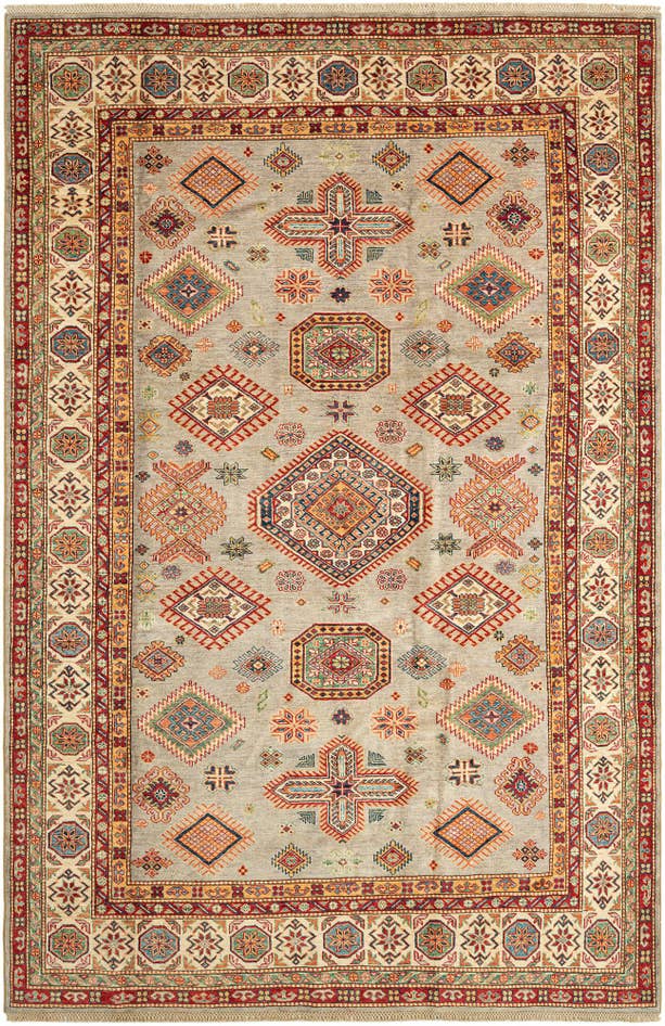 Detail image of 205cm x 300cm Kazak Alfombra Lana