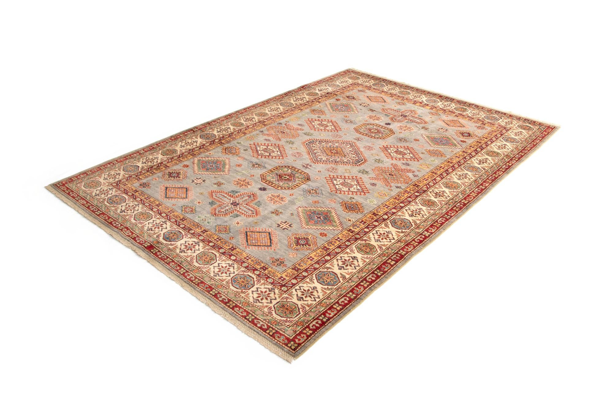 6' 10 x 9' 9 Kazak Wool Rug