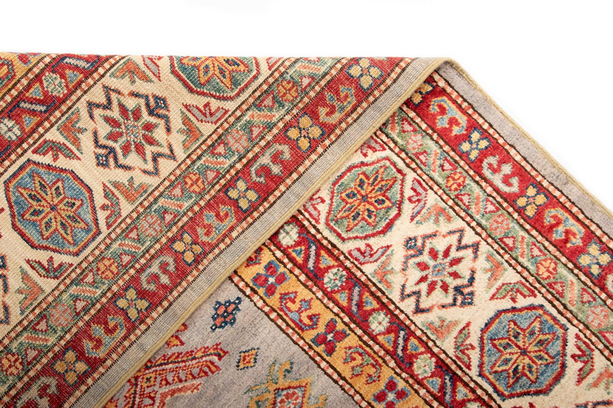 6' 10 x 9' 9 Kazak Wool Rug
