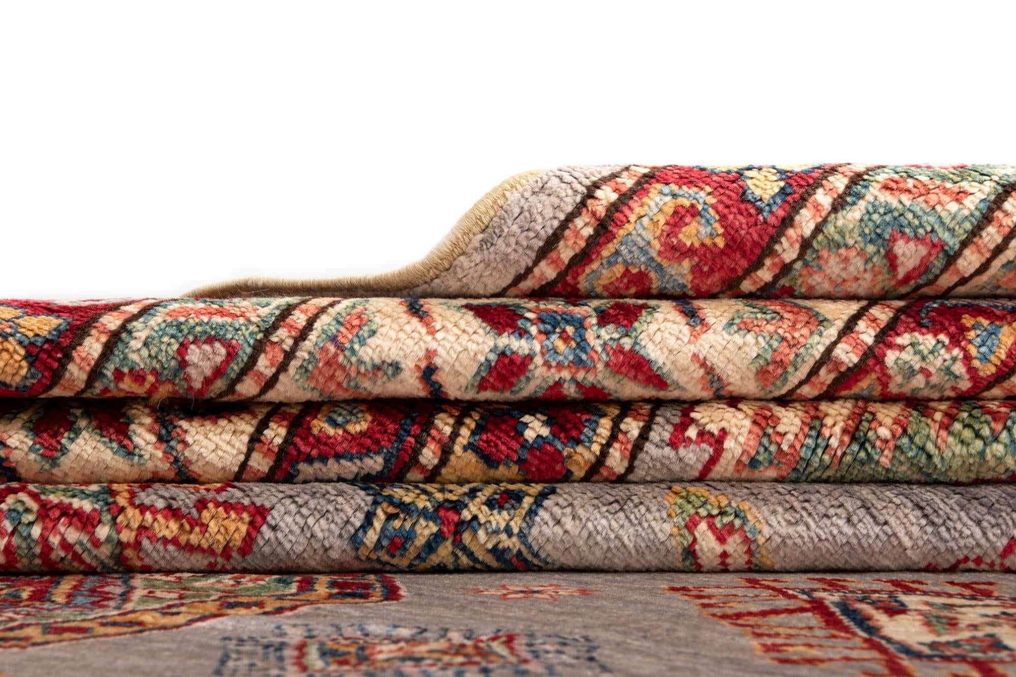 6' 10 x 9' 9 Kazak Wool Rug