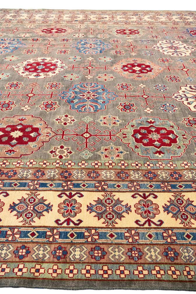 12' 10 x 19' 6 Hand Knotted Kazak Rug