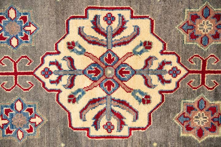 12' 10 x 19' 6 Hand Knotted Kazak Rug