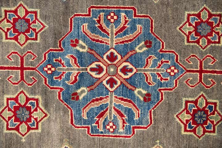 12' 10 x 19' 6 Hand Knotted Kazak Rug