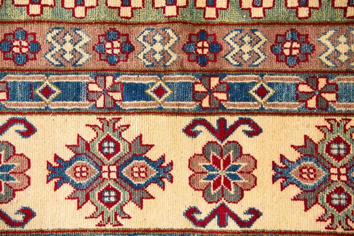 12' 10 x 19' 6 Hand Knotted Kazak Rug