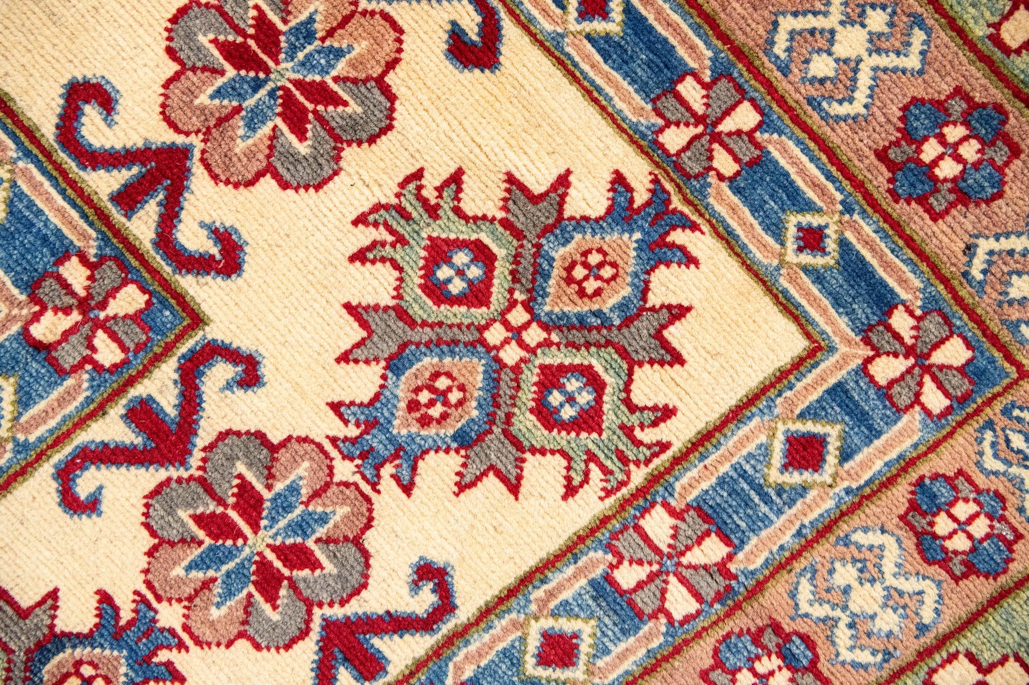 12' 10 x 19' 6 Hand Knotted Kazak Rug