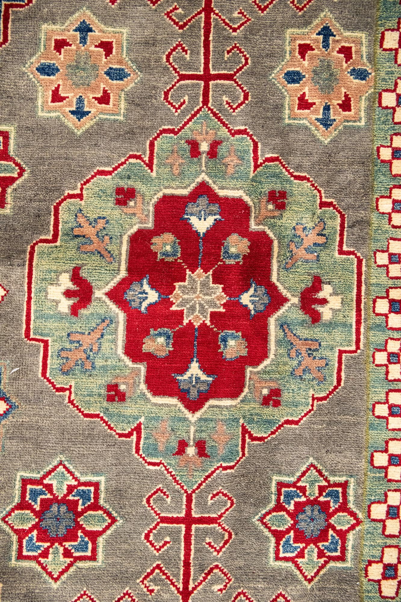 13' 2 x 19' 2 Hand Knotted Kazak Rug